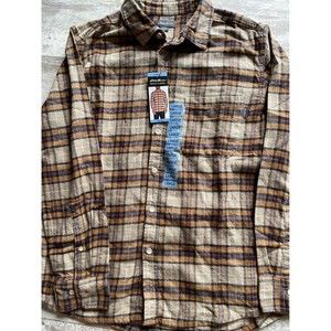 New W/ Tags Men’s Large Eddie Bauer Bristol Flannel Shirt